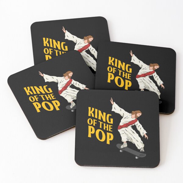 Item preview, Jesus Skateboarding - King Of The Pop designed and sold by ChristlikeMerch.
