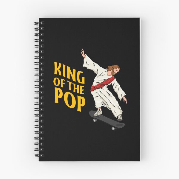 Item preview, Jesus Skateboarding - King Of The Pop designed and sold by ChristlikeMerch.