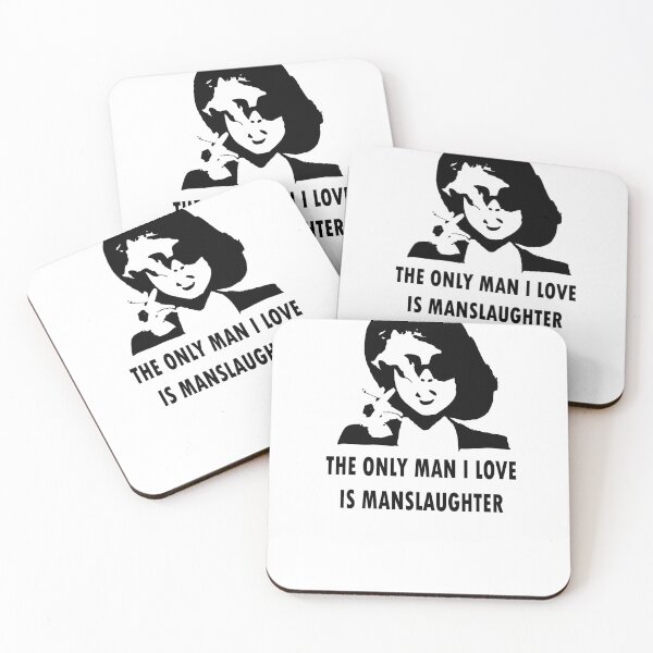 Item preview, The Only man I love is Manslaughter designed and sold by Lowgik.