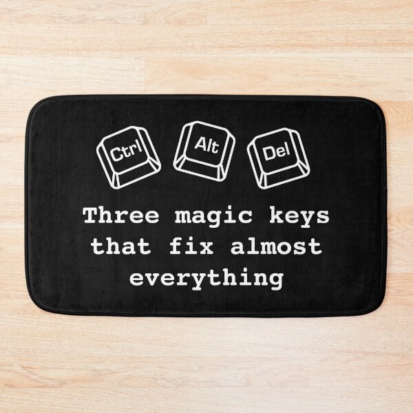 Item preview, Ctrl+Alt+Del: Three magic keys that fix almost everything designed and sold by Code  Monkeys.