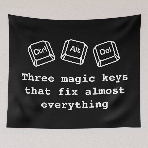 Item preview, Ctrl+Alt+Del: Three magic keys that fix almost everything designed and sold by Code  Monkeys.