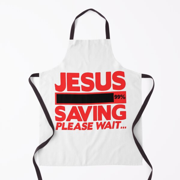 Item preview, JESUS SAVING Please Wait designed and sold by plushism.