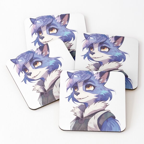 Item preview, Blue Fursona Raccoon designed and sold by FurryKingdom.