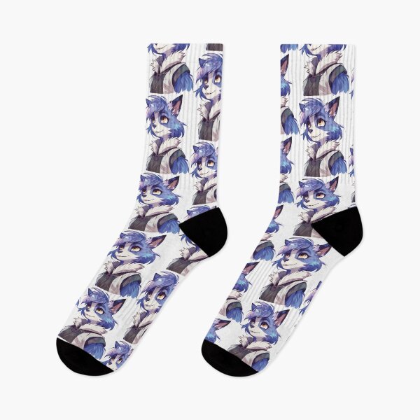 Item preview, Blue Fursona Raccoon designed and sold by FurryKingdom.