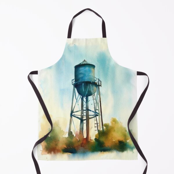 Item preview, Water tower designed and sold by Donkey's Salad.