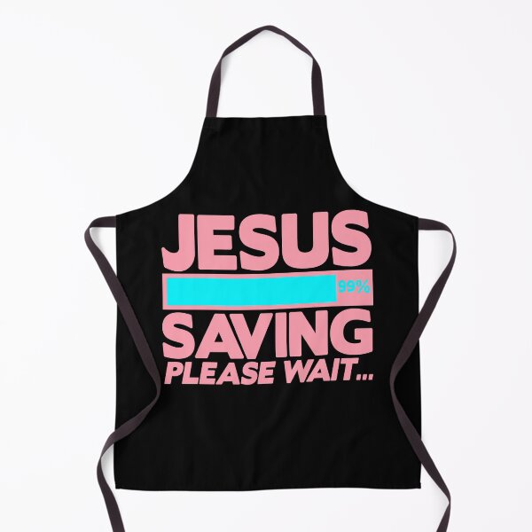 Item preview, JESUS SAVING Please Wait designed and sold by plushism.