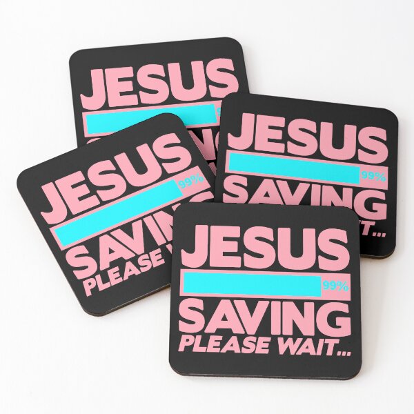 Item preview, JESUS SAVING Please Wait designed and sold by plushism.