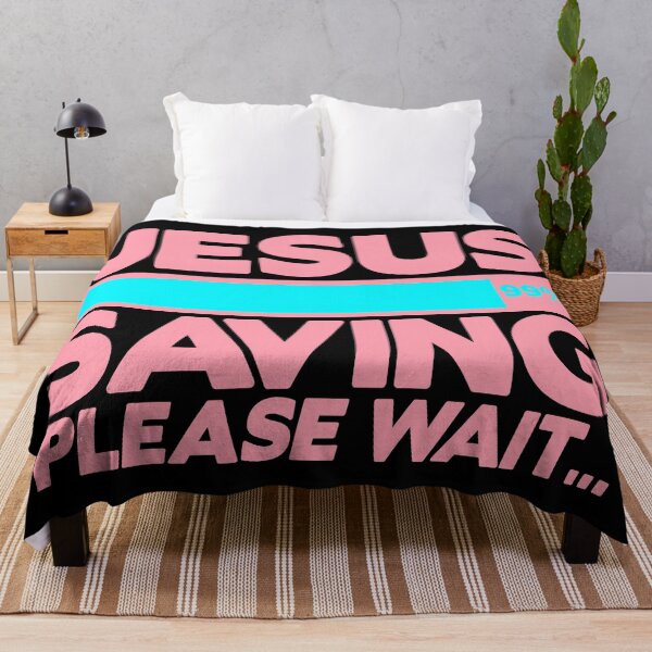Item preview, JESUS SAVING Please Wait designed and sold by plushism.