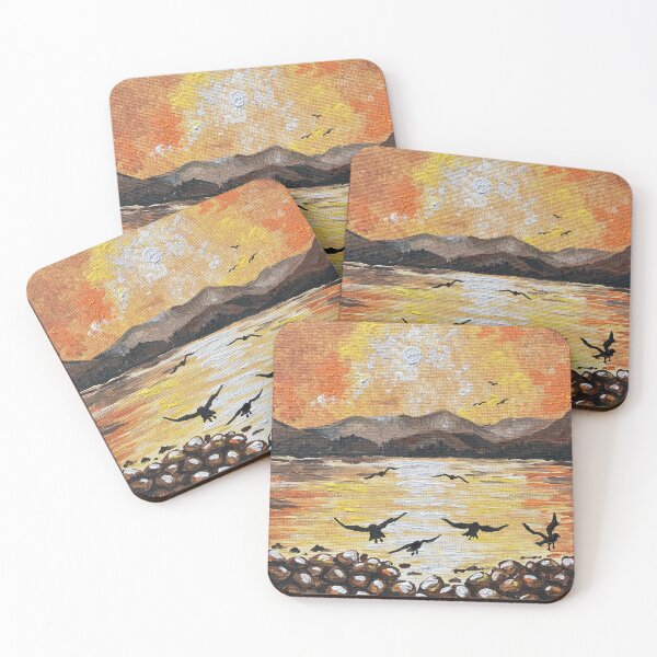 Item preview, Seagulls at Sunset designed and sold by BearFootStudios.