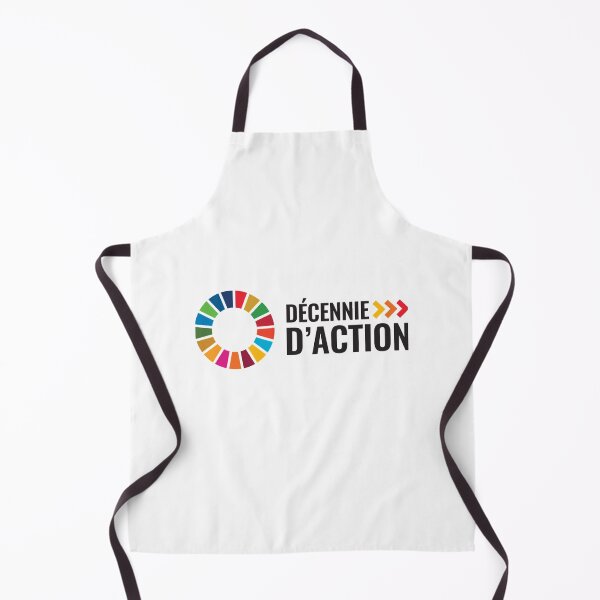 Item preview, UN SDGDecade of Action Logo French Version designed and sold by chohiep88.