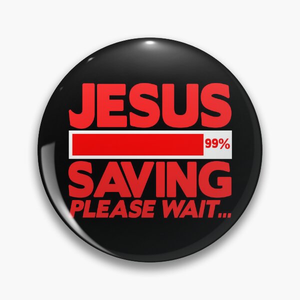 Item preview, JESUS SAVING Please Wait designed and sold by plushism.