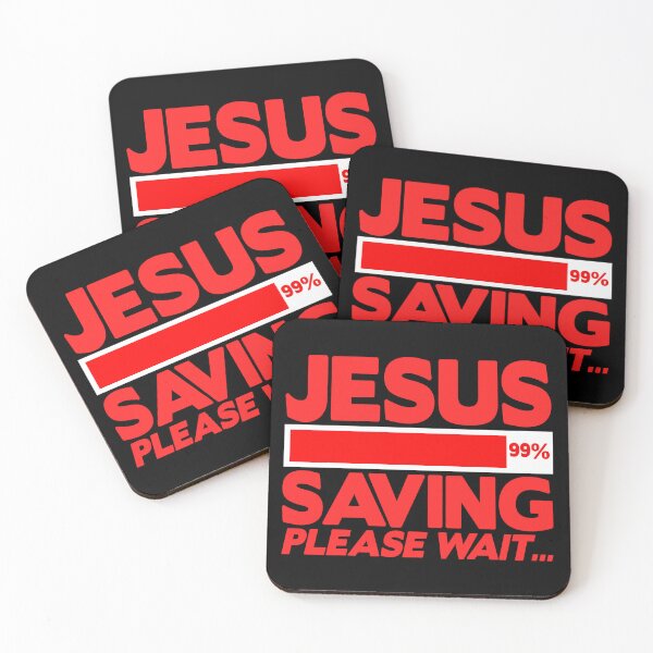 Item preview, JESUS SAVING Please Wait designed and sold by plushism.