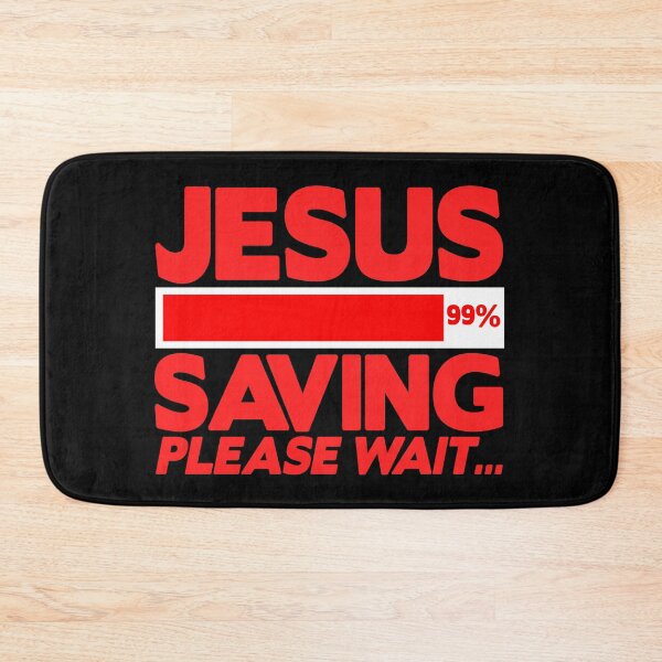 Item preview, JESUS SAVING Please Wait designed and sold by plushism.