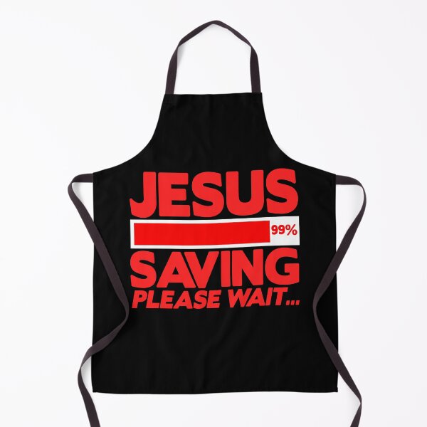 Item preview, JESUS SAVING Please Wait designed and sold by plushism.