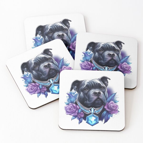 Artikelvorschau, Staffy Luminous entworfen und verkauft von Nocturne  Paws.