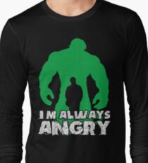 Ich bin immer wütend! Langarmshirt