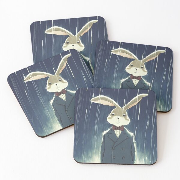 Item preview, Sad rabbit in the rain designed and sold by Donkey's Salad.