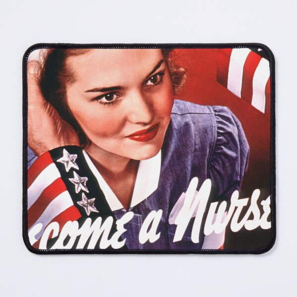 Item preview, Become A Nurse - Federal Health Service Vintage Poster designed and sold by leafsquare.