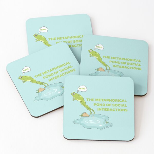 Item preview, The Metaphorical  Pond of Social Interactions designed and sold by Neadski.
