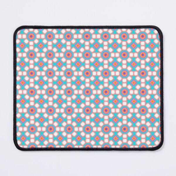 Item preview, Diseño de patrón sin costuras de mosaico azul y blanco retro｜Patrón Vibraciones de primavera/verano vintage designed and sold by mooncreatio.