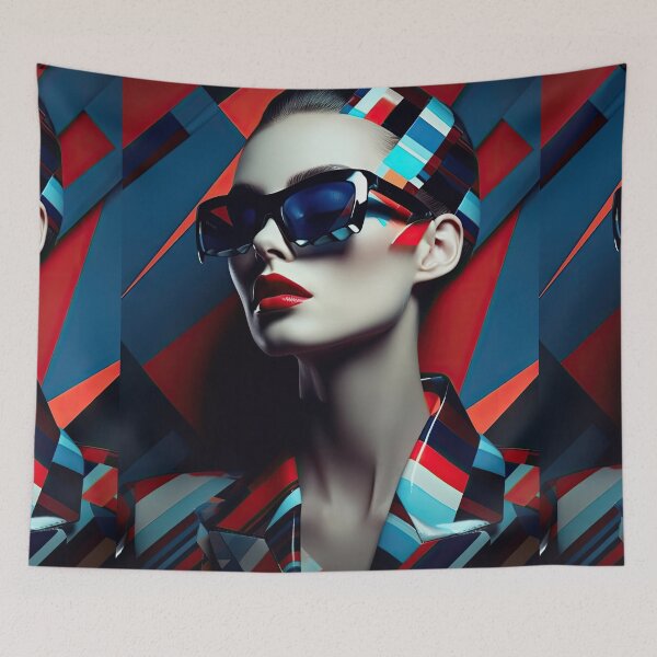 Item preview, Futuristic Fashion Portraits: Innovation and Creativity designed and sold by Piotrek0001.