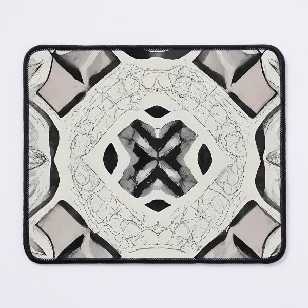 Item preview, Timeless Elegance: Embracing the Monochrome Geometric Vintage designed and sold by RicsArtistry.