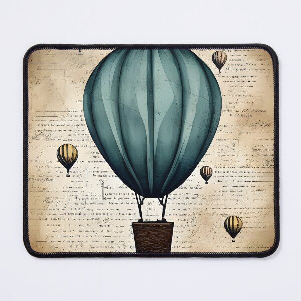 Item preview, Vintage Hot Air Balloon Design , Pencil Sketch designed and sold by PC-artist.