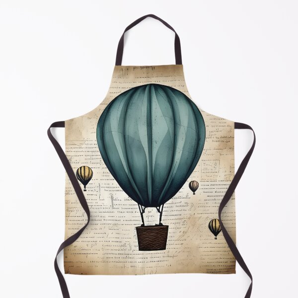 Item preview, Vintage Hot Air Balloon Design , Pencil Sketch designed and sold by PC-artist.