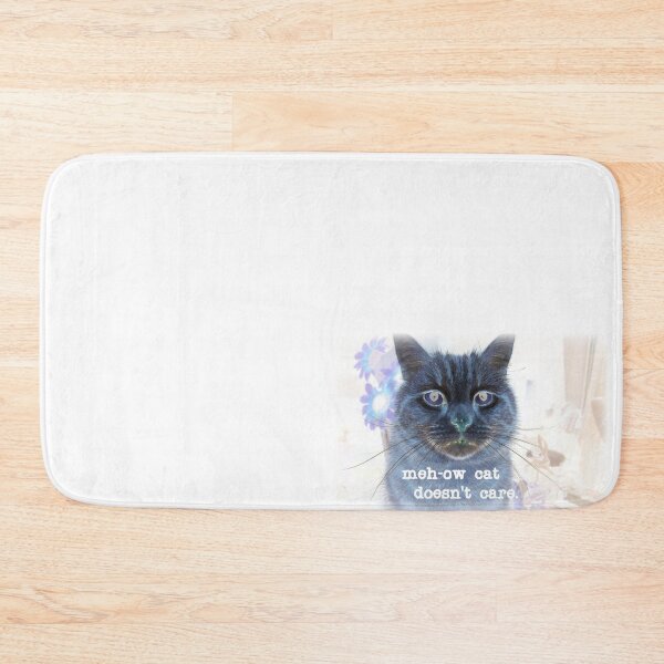 Item preview, Negative meh-ow cat doesn t care. designed and sold by DianeBP.