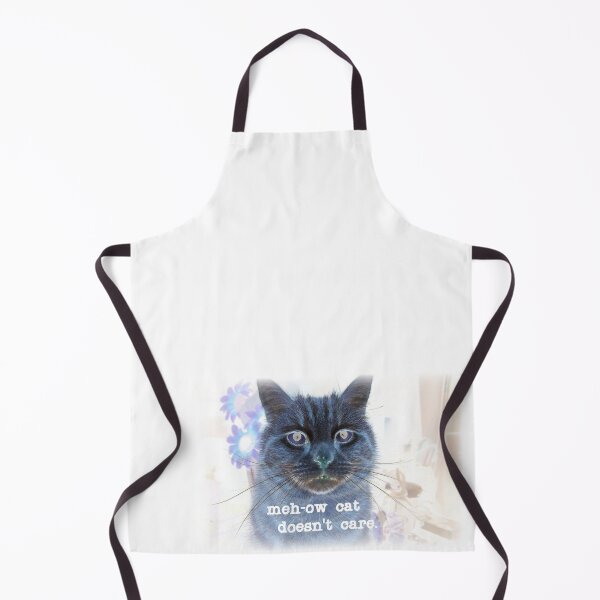 Item preview, Negative meh-ow cat doesn t care. designed and sold by DianeBP.