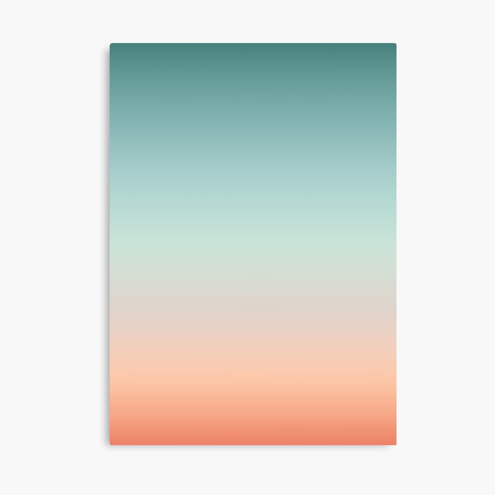 Farbverlauf Sonnenuntergang Himmel Farben Poster Von Ohaniki