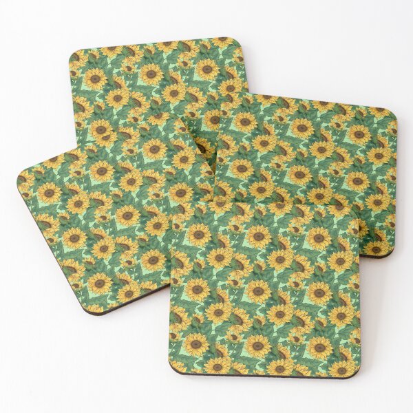 Artikelvorschau, AI Generated Sunflower Pattern #5 entworfen und verkauft von FantasySoul.
