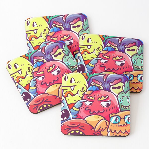 Item preview, Doodle Monsters designed and sold by Vector Scout Lab.