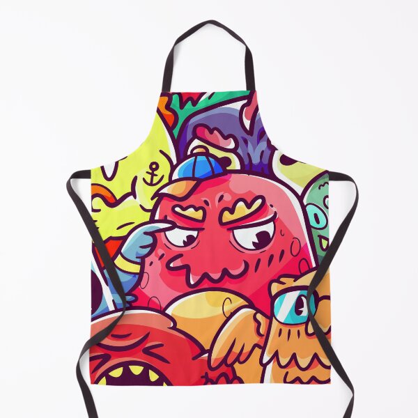 Item preview, Doodle Monsters designed and sold by Vector Scout Lab.