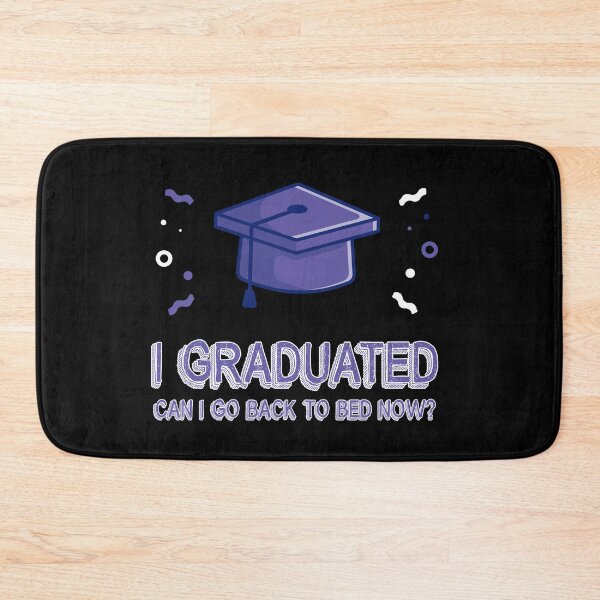 Item preview, I Graduated Can I Go Back To Bed Now T-Shirt Graduation Fun designed and sold by smartrocket.