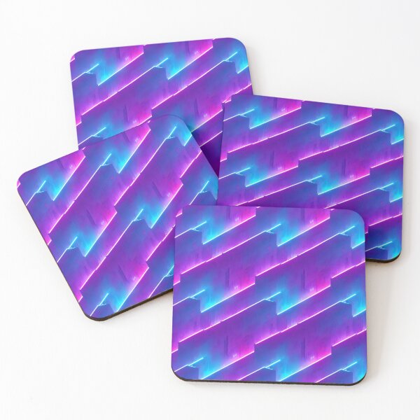 Item preview, Abstract Neon Retro Synthwave Color Pattern #2 designed and sold by Infinitelypink.
