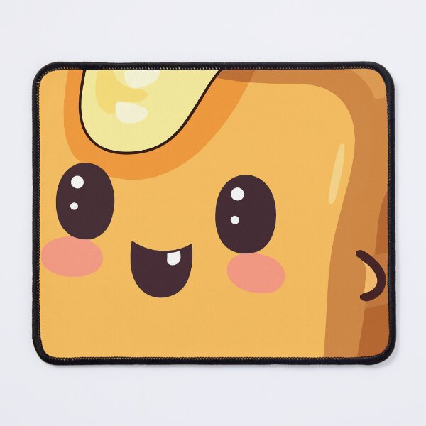 Item preview, Chubby Chubby Toast Boy with Butter on Head, AI Generated designed and sold by drawerwalker.