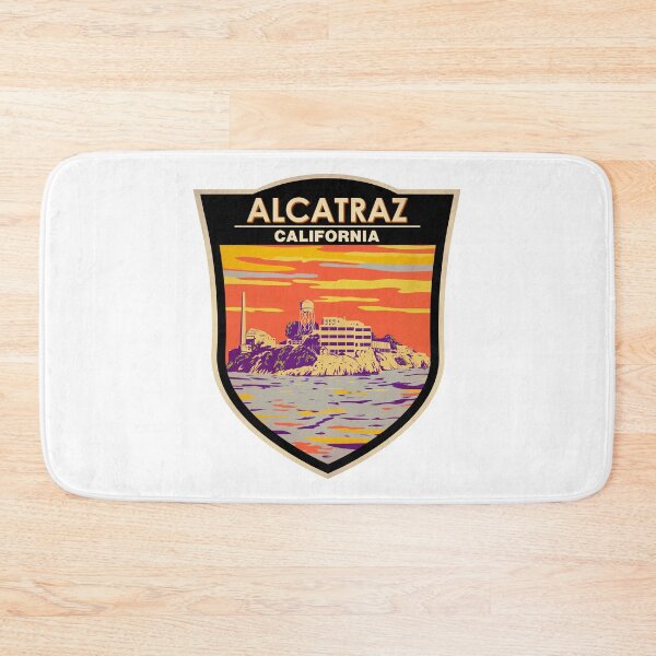 Item preview, Alcatraz Island California Travel Art Badge designed and sold by KrisSidDesigns.