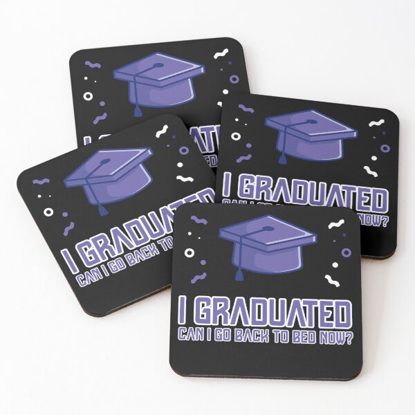 Item preview, I Graduated Can I Go Back To Bed Now T-Shirt Graduation Fun designed and sold by smartrocket.