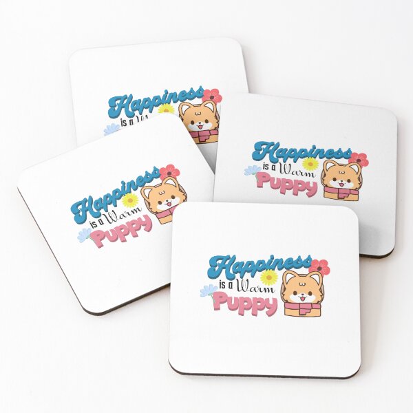 Item preview, Happiness Is A Warm Puppy Sticker designed and sold by Wonder Of Light.