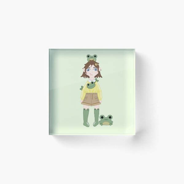 Item preview, Daisy the Frog Girl designed and sold by emmzie44.