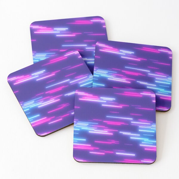 Item preview, Abstract Neon Retro Synthwave Color Pattern #3 designed and sold by Infinitelypink.