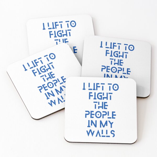 Item preview, i lift to fight the people in my walls designed and sold by quaxoai14.