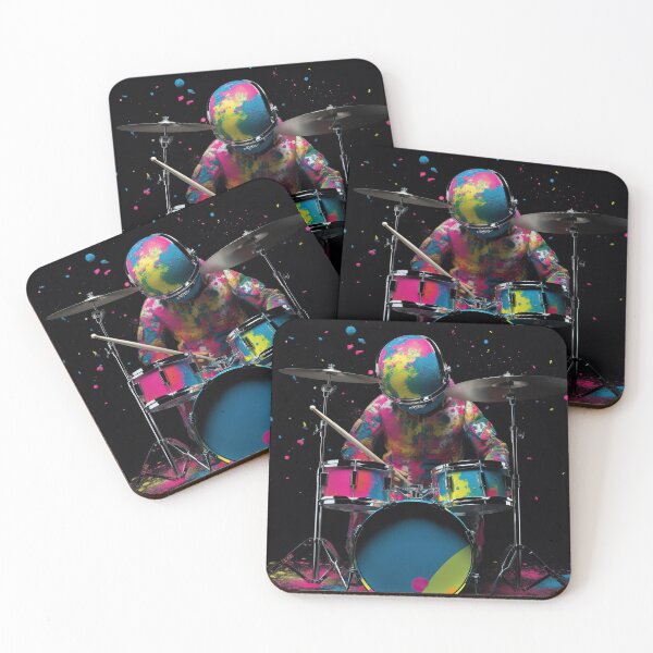 Item preview, Frank - The Colorful Rhythm Drums in Space designed and sold by Pixelboys.