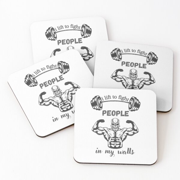 Item preview, I Lift To Fight The People In My Walls. Funny    designed and sold by quaxoai14.
