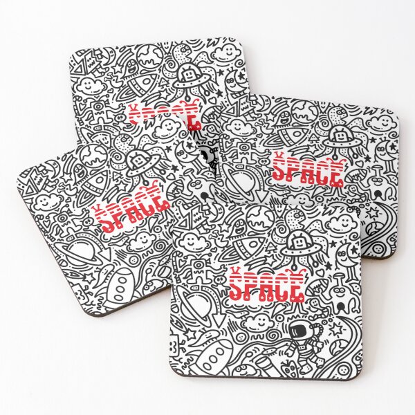 Item preview, Space Doodles designed and sold by Sfumata Illustration.