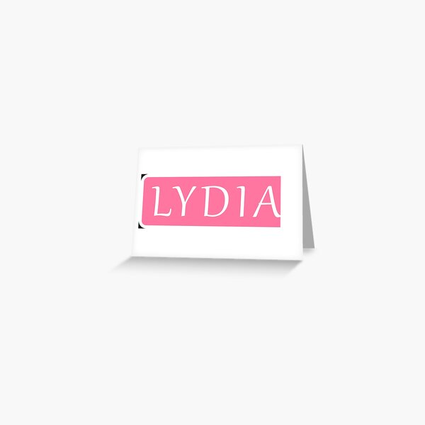 Cards and prices - Lydia