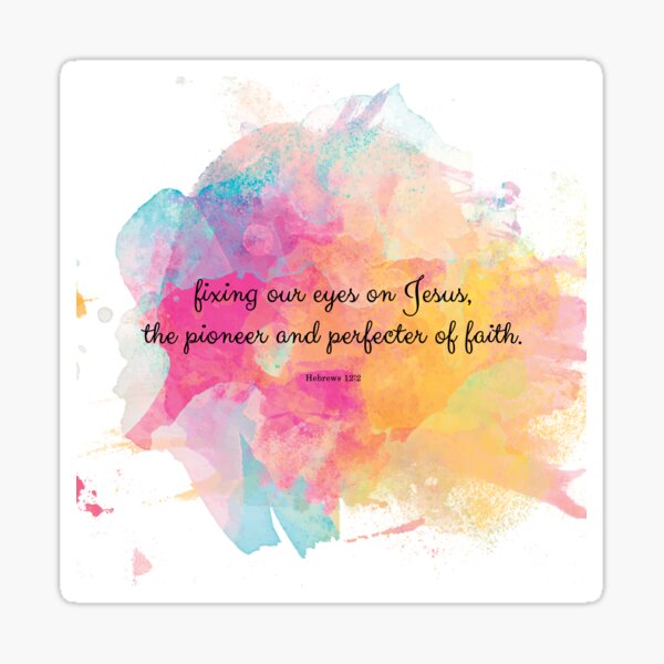 Item preview, Hebrews 12:2  designed and sold by StudioCitrine.