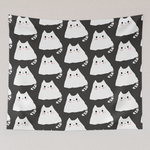 Item preview, Spooky ghost cat  designed and sold by Mayarart.