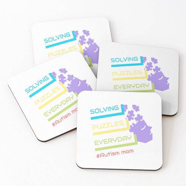 Item preview, Autism Mom: Solving Puzzles Everyday designed and sold by Winter--Flowers.